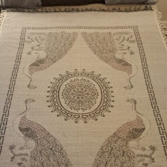 Other - Decorative Bed Coverlet/Throw, reversable, lightweight 50 X 70